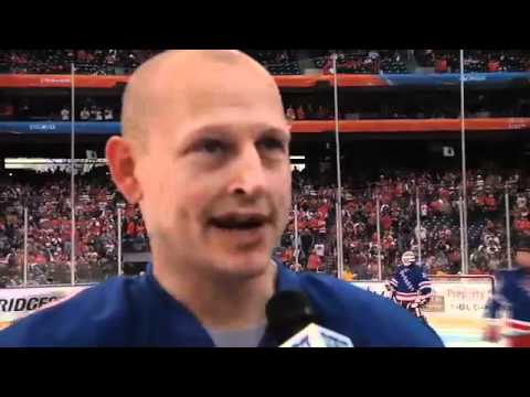 Behind The Scenes at the NY Rangers - Flyers Alumni Game