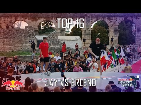 Erlend vs Jay - TOP 16 - RedBull Street Style 2022 (RBSS 2022)
