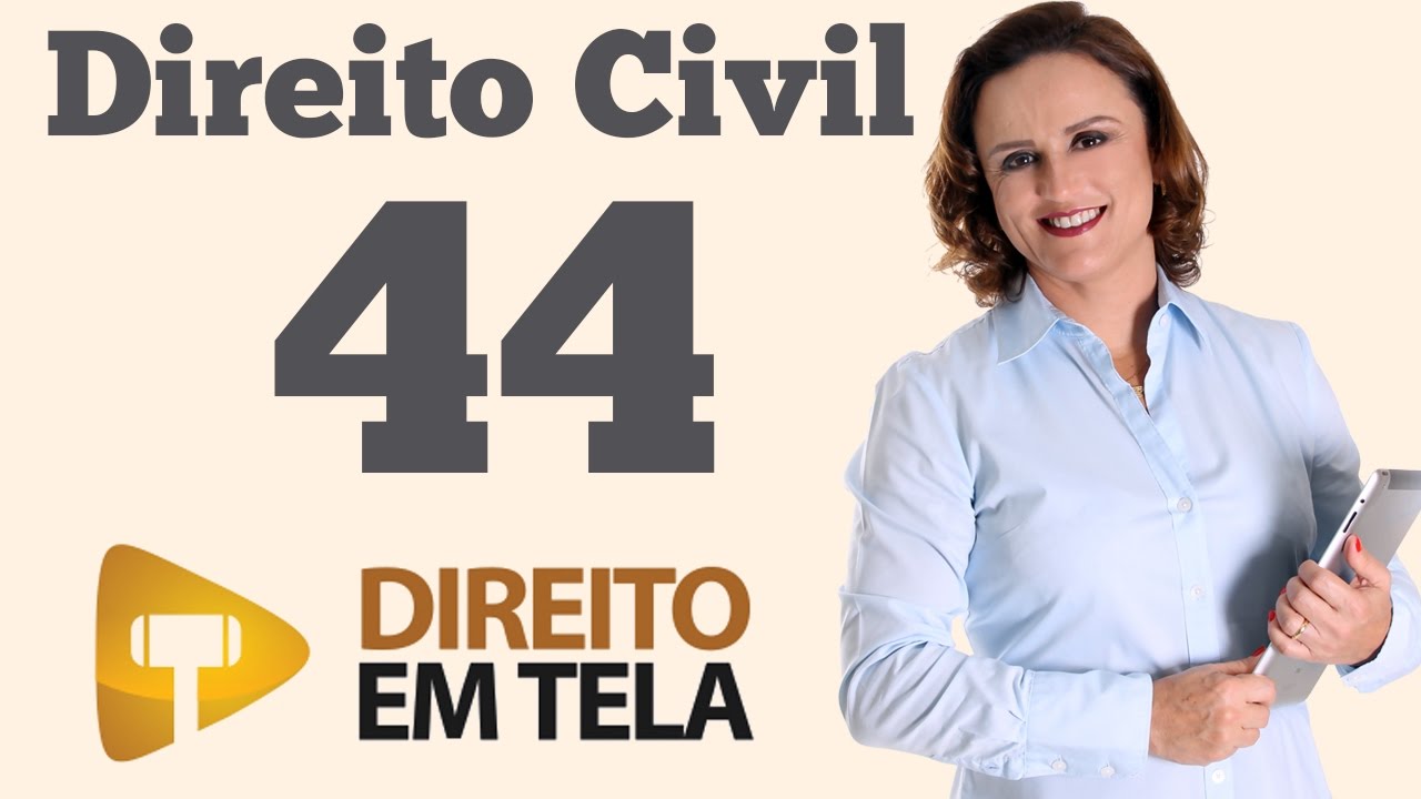 Direito Civil - Aula 44 - Personalidade da Pessoa Jurídica de Direito Privado - Art. 45 CC