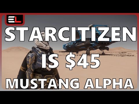 STAR CITIZEN IS $45 -  The Mustang Alpha Starter Pack  (2025/2026)