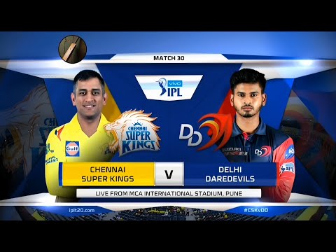 CSK VS DD🔥|Match-30 30Apr 2018 HIGHLIGHTS🤩Must Watch