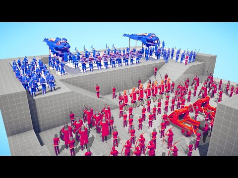 🔥 100x EVERY TEAM vs EVERY TEAM ARMY - CASTLE RAID / Totally Accurate Battle Simulator ( TABS )