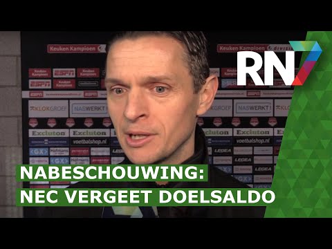Nabeschouwing: NEC vergeet aan doelsaldo te werken tegen FC Volendam