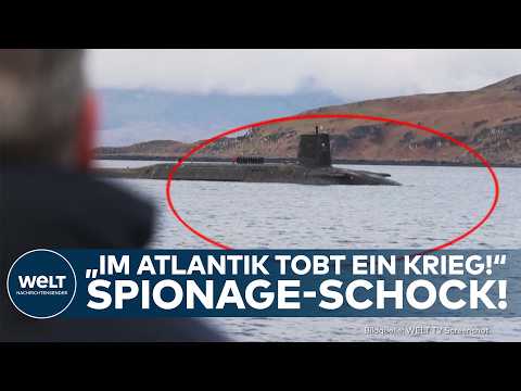 SPIONAGE IM ATLANTIK: Britische Marine entdeckt mutmaßlich russische Unterwasserfahrzeuge