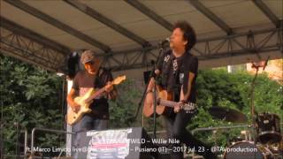 FOREVER WILD – Willie Nile ft  Marco Limido live@Buscadero Day – Pusiano (IT) – 2017 jul  23 @TAVpro