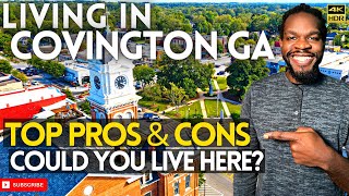 Living in Covington GA | Covington GA Downtown Square Tour | TOP Pros & Cons | Covington Real Estate
