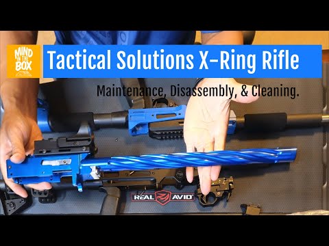 Tactical Solutions  X-Ring VR .22 Rifle Maintenance Cleaning - from Mind in the Box