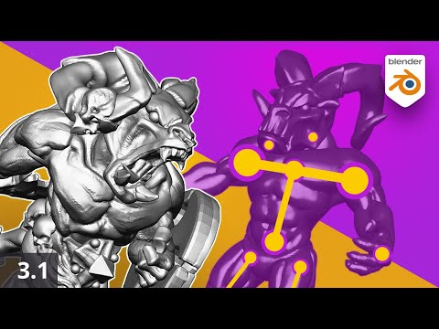 Dynamic Posing with Rigging - Blender 3