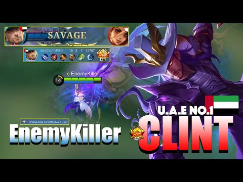 Clint Perfect SAVAGE! That Brutal Bullet | Top Global Clint Gameplay By EnemyKiller | MLBB