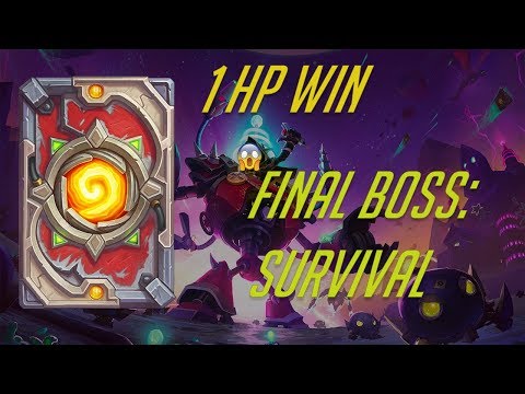 STAYING ALIVE! Dr.Boom's FINAL PUZZLE: SURVIVAL! THE BOOMSDAY PROJECT | Hearthstone Gameplay