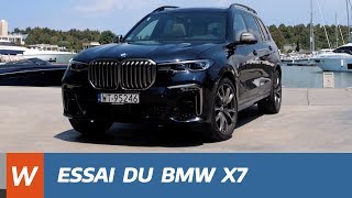 Essai du BMW X7 en Grèce