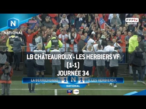 J34 : LB Châteauroux - Les Herbiers VF (1-1), le résumé
