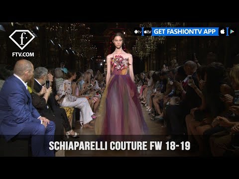 Schiaparelli Couture Fall/Winter 2018-19 Paris Haute Couture | FashionTV | FTV