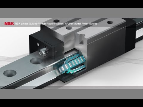 NSK Linear Guides High Rigidity Series - RA/RB Model Roller Guides