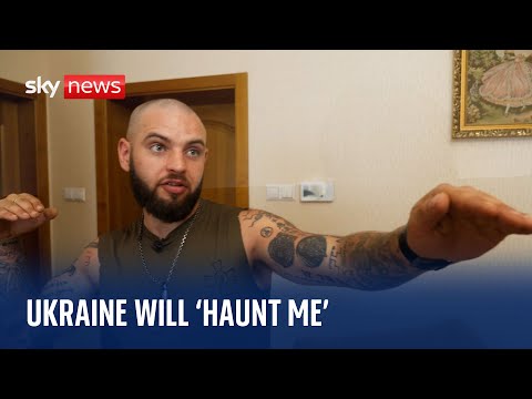 Ukraine War: Irish fighter 'Rambo' describes 'terrifying' Russian tank chase