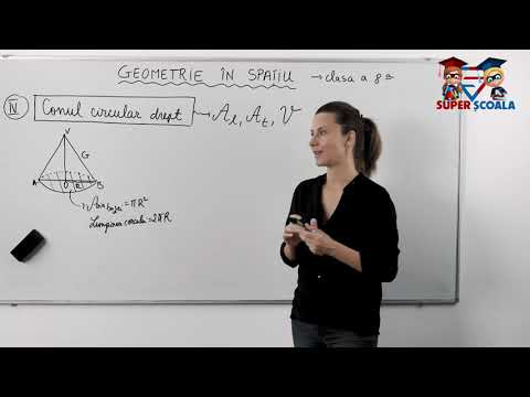 Clasa a VIII-a - Conul circular drept