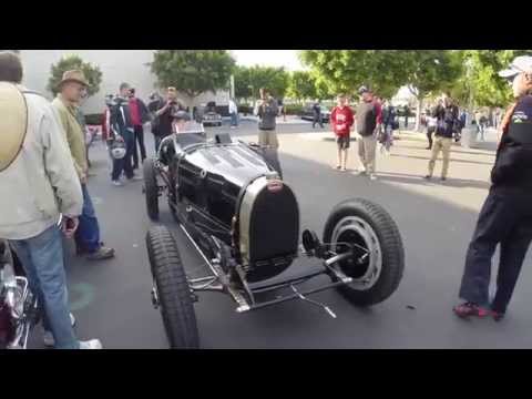 Bugatti Grand Prix type 35 Start up and drives off