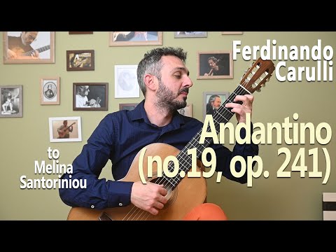30. Andantino by Ferdinando Carulli (no.19, op.241)