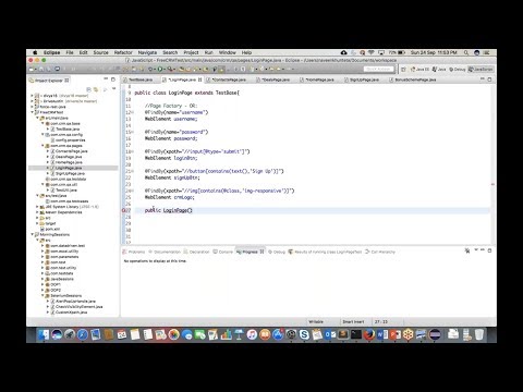 Page Object Model, Design Pattern With Selenium   Part  4