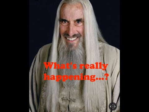 Saruman vs. Gandalf (Real Fight)