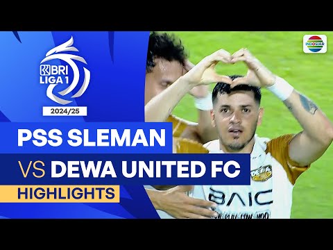 PSS Sleman VS Dewa United FC - Highlights | BRI Liga 1 2024/25