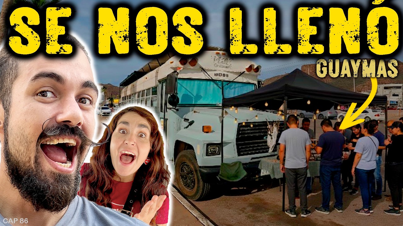 😮 We weren't expecting THIS on the Malecón in Guaymas, Sonora 😮