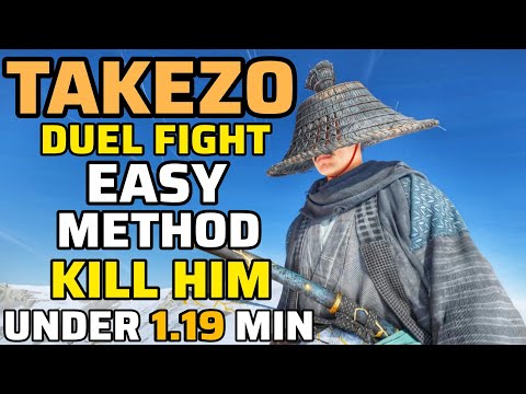 Ghost of Yotei | How to Defeat Takezo - Duel Atop Mountain (Easy Method) | Lethal Difficulty NO DMG