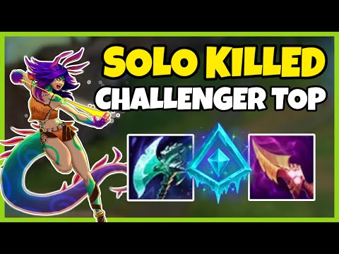 Top 10 CHALLENGER TOP LANER SOLO KILLED BY MY NEEKO
