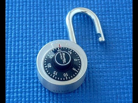 (Picking 91) How to crack an older-style Master Lock dial combination