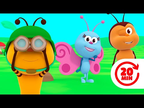 Più di 30 Minuti per Cantare e Ballare con Gli Insetti | Il Regno Dei Bambini