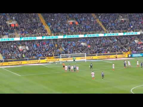 2 de penalty goal Lior Refaelov tijdens Club Brugge - Standard 06/04/2015