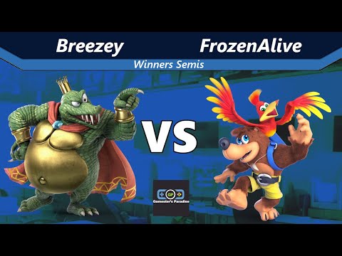 Gamester's Paradise #6 - Breezey (King K. Rool) vs FrozenAlive (Banjo) - Winners Semis - SSBU