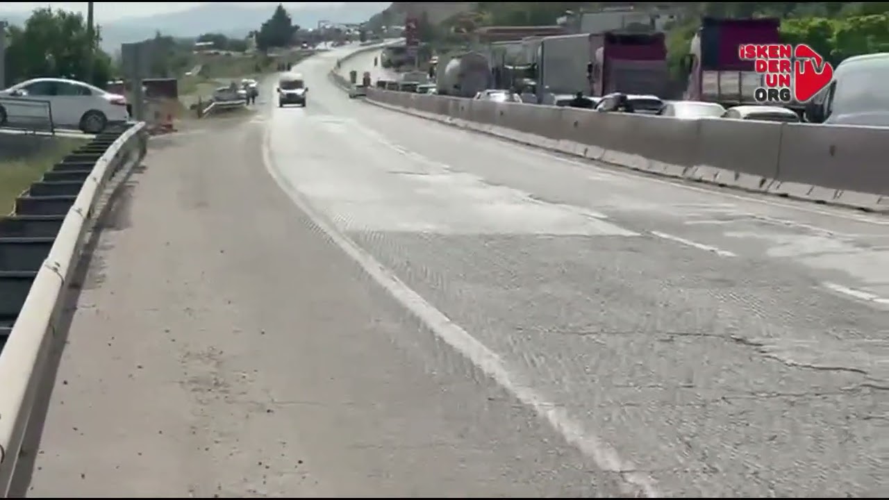 Belen Kıcı Mevkiinde Toprak Kayması Paniği…