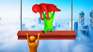 WHO WILL HANG ON THE LONGEST?! (Gang Beasts)