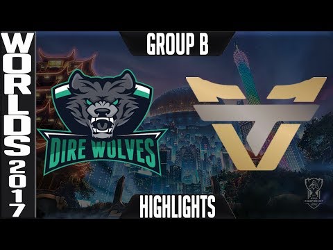 Dire Wolves vs Team oNe Esports Highlights S7 Worlds 2017 Play in Group B TIE BREAKER DW vs ONE