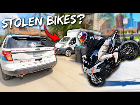I Recovered TRUCK FULL of Stolen Bikes in Chicago!