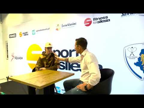Karol Krysiak (zawodnik squasha) - wywiad - Drużynowe Mistrzostwa Polski Juniorów 2023