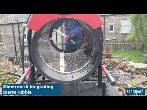 Scheppach RS350 Automatic Rotary Soil Sieve | Screwfix