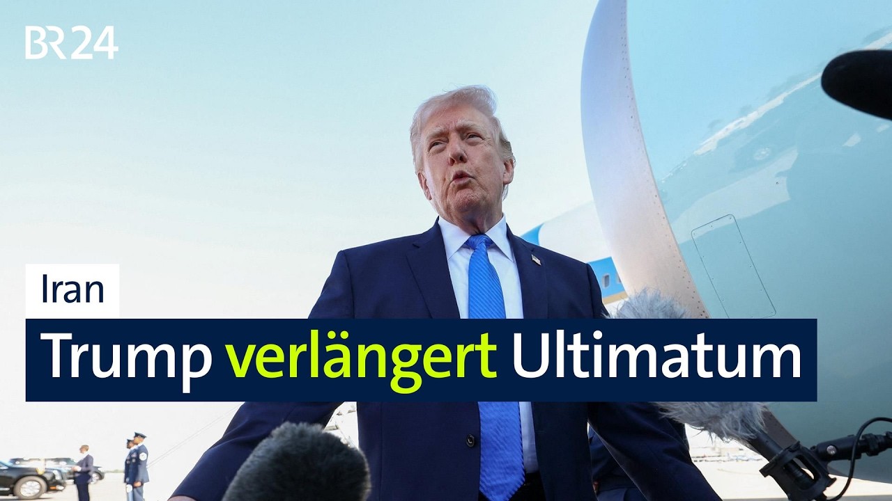 Iran: Trump verlängert Ultimatum | BR24