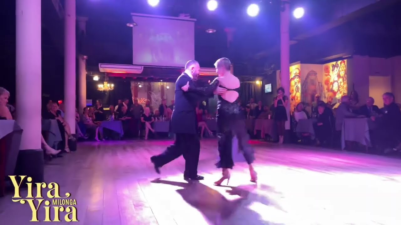 TANGO || Claudio Gonzalez & Aurora Lubiz (Improvisación) - Valls - Viejo Portón