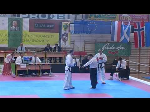 Denis Martsevich (RUS) v Jan Mracek (CZE) -85Kg Male Sparring Fina