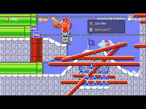 Online VS. тαчo's | lingerers by тαчo 🍄 Super Mario Maker 2 😶 No Commentary　#acq