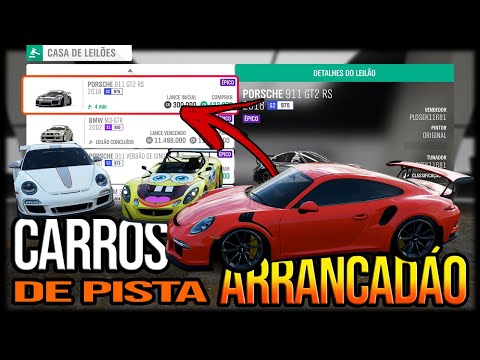 Forza Horizon 4 - ARRANCADÃO de LEILÃO com CARROS de PISTA
