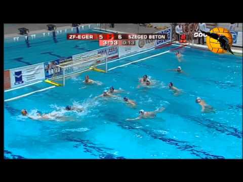 Eger 9 Szeged 10 Champions League 2012 9.2.12 water polo