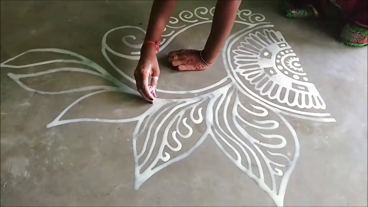 Alpana Designs Bengali For Door