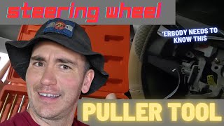 How to Use a Steering Wheel Puller Tool | Safe, Step-by-Step DIY