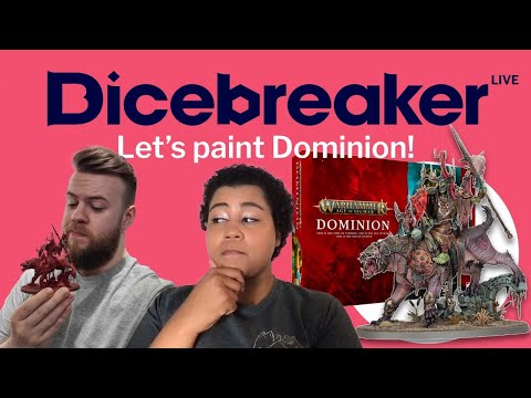 WARHAMMER: Age of Sigmar Dominion Painting Stream | Learn to paint miniatures with Dicebreaker