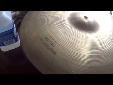 Zildjian Cymbal Cleaner VS Paint Thinner/ Mineral Spirits