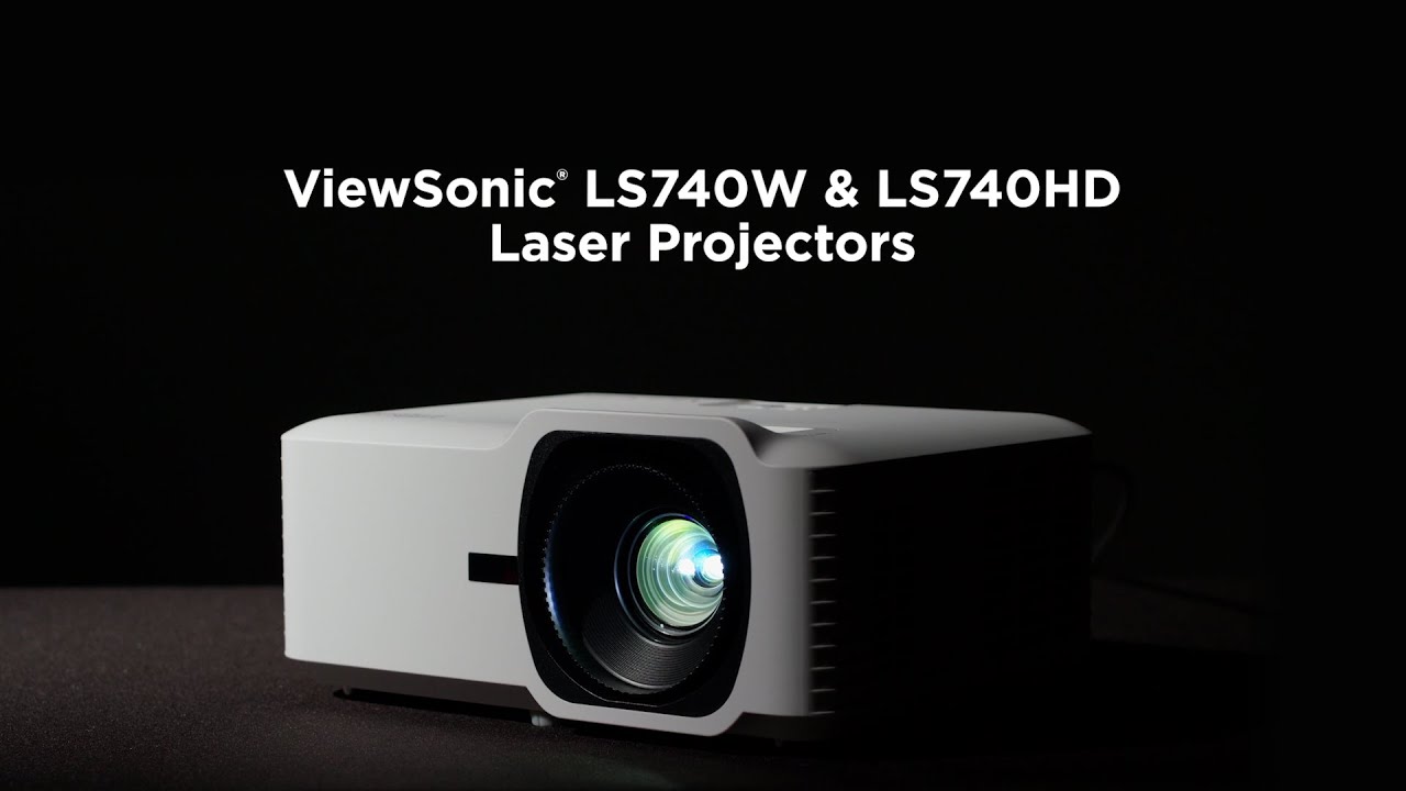 ViewSonic LS740W and LS740HD Laser Projectors