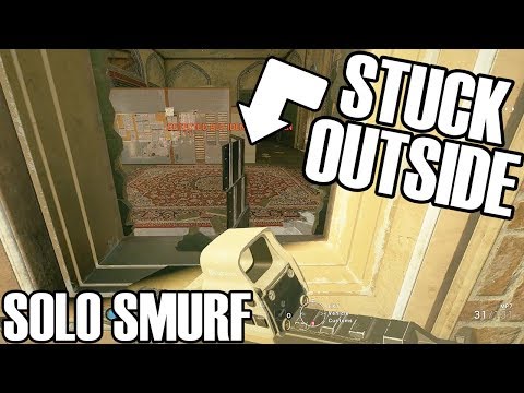 Solo Smurf: Shield Glitching Ruined My Life - Rainbow Six Siege